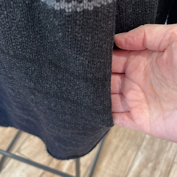 VINCE. long wool/yak hooded sweater - Picture 3 of 10